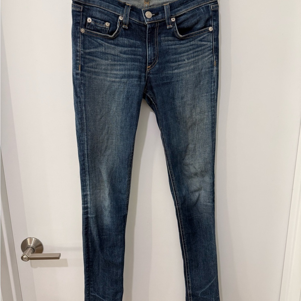 rag & bone Dark Blue Denim Jeans